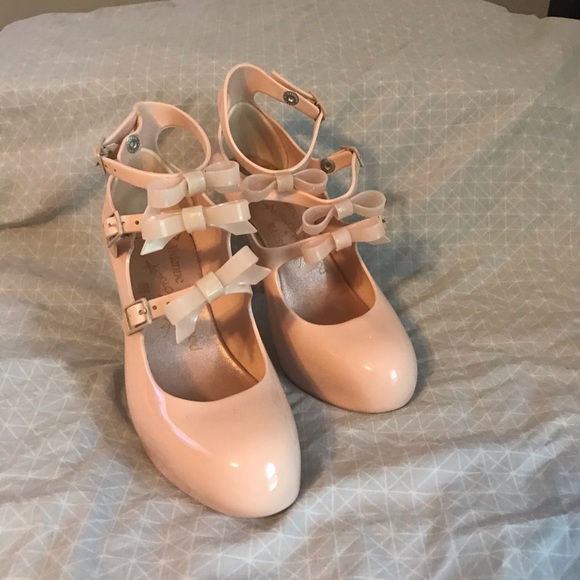 Vivienne Satin Bow Almond Toe Shoes